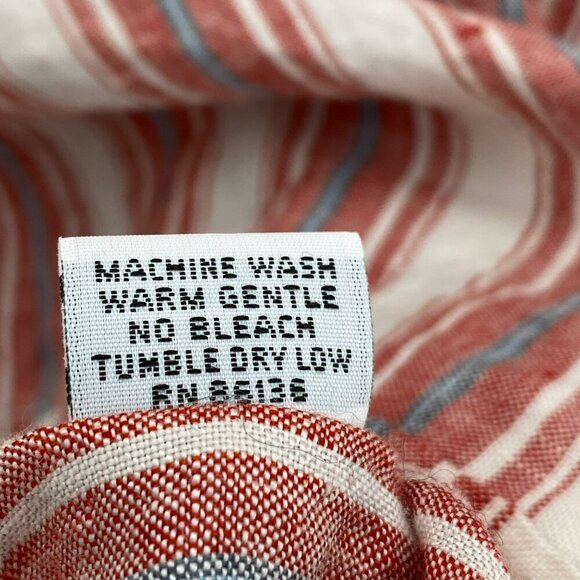 Bryn Walker 100% Linen Stripe Top Women's Size S - Picture 6 of 6